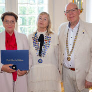 Sirje Karis pälvis Paul Harris’e aumärgi
