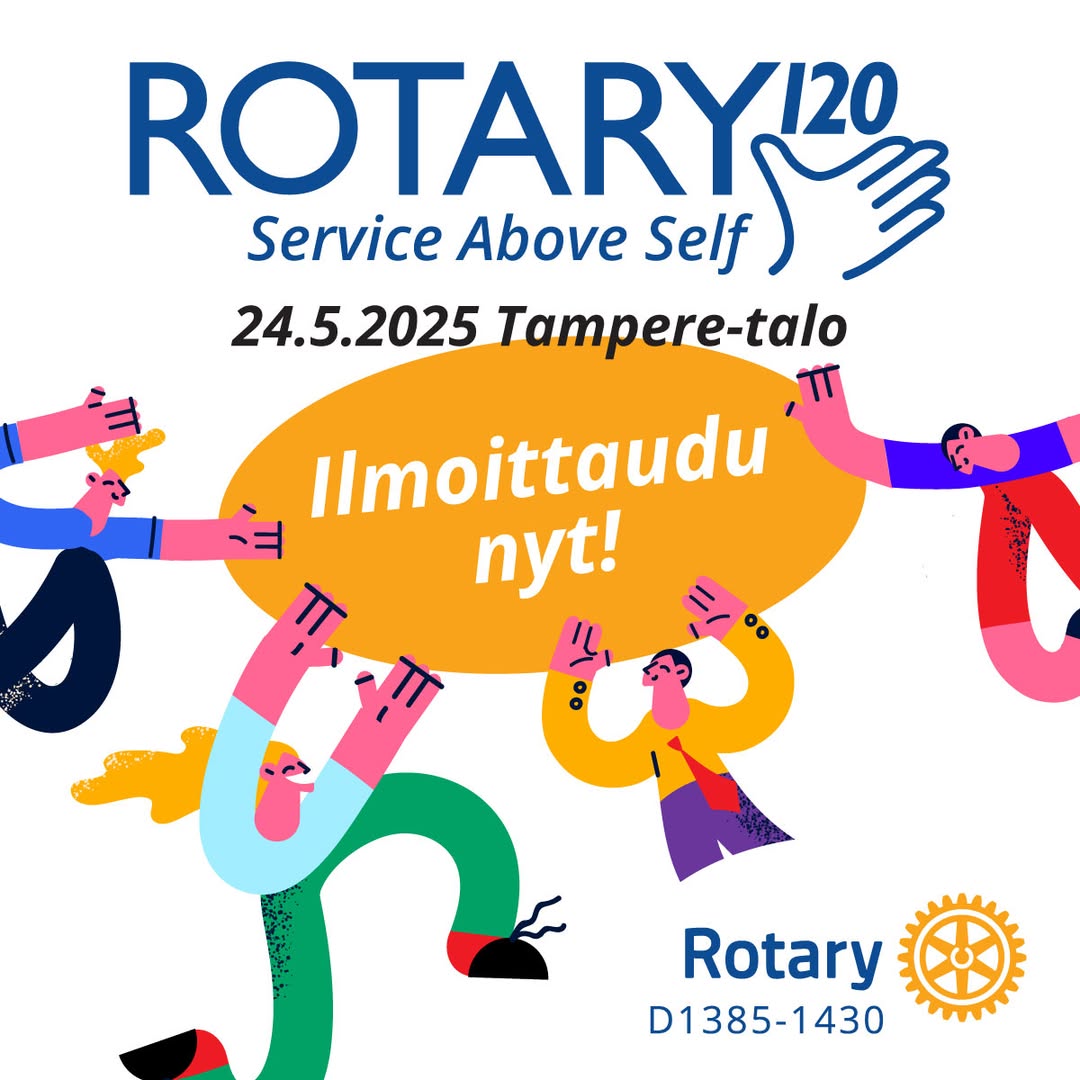 Registreerimine Rotary 120 üritusele on avatud!